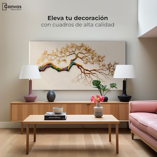 Foto 3 | Foto 3 | Cuadro Decorativo Canvas Árbol De La Vida Aurora 120x60
