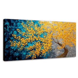 Foto 1 | Foto 1 | Cuadro Decorativo Canvas Árbol De La Vida Ritmo 120x60