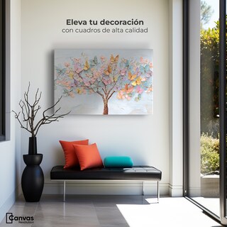 Foto 3 | Foto 3 | Cuadro Decorativo Canvas Árbol De La Vida Pincel 90x60