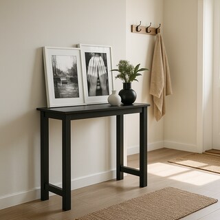 Foto 2 | Foto 2 | Recibidor Credenza Multiusos Randu 120x30 Color Negro 1 Pulgada De Grosor Práctico Y Moderno