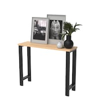 Recibidor Credenza Multiusos Randu 120x30 Color Mad Clara 1 Pulgada De Grosor Práctico Y Moderno