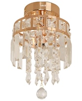 Lámpara Colgante Lab.g De Techo Moderna Decorativa Dorado