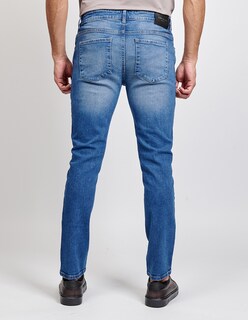 Foto 2 | Foto 2 | Pantalón Hombre Kenneth Cole Kcoi24pan78 Azul Mezclilla Slim