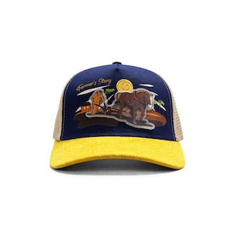 Foto 2 | Foto 2 | Gorra Trucker Harvest Brown Ajustable Knite Estilo Campo