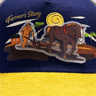 Foto 6 | Foto 6 | Gorra Trucker Harvest Brown Ajustable Knite Estilo Campo