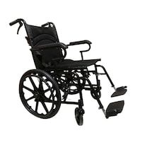 Silla De Ruedas Y Silla De Traslado 2 En 1 Compacta