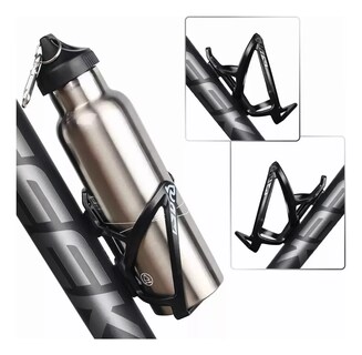 Foto 2 | Foto 2 | Soporte Porta Anfora Belug Bicicleta Portabidón Universal+botella Negro