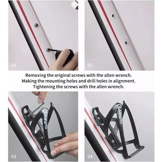 Foto 4 | Foto 4 | Soporte Porta Anfora Belug Bicicleta Portabidón Universal+botella Negro