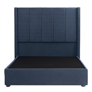 Foto 2 | Foto 2 | Cabecera Dicasa Nizza + Base Cama Color Azul Matrimonial