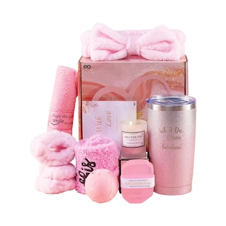 Foto 1 | Foto 1 | Kit Relajante Con Diadema De Spa 10pzs Eo Safe Imports Esi-23529 Rosa