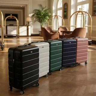 Foto 6 | Foto 6 | Juego de Maletas con Ruedas Giratorias Azul 3 Piezas