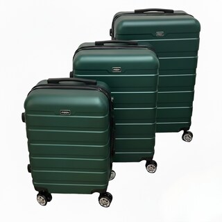 Foto 1 | Foto 1 | Set 3 Maletas de Viaje Moov Verde Rígidas Verticales con Ruedas Giratorias 30''