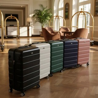 Foto 6 | Foto 6 | Set 3 Maletas de Viaje Moov Verde Rígidas Verticales con Ruedas Giratorias 30''