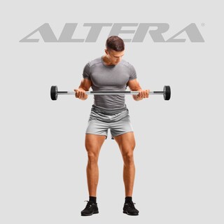 Foto 6 | Foto 6 | Barra Recta Peso Integrado 20 Lbs Altera Fijo Gym Crossfit