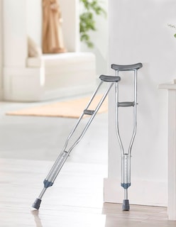 Foto 6 | Foto 6 | Muletas Auxiliares Gravita de Aluminio Ajustables