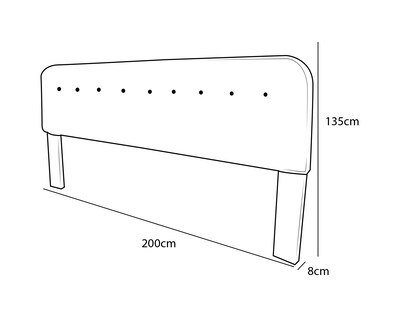 Foto 6 | Foto 6 | Cabecera Puffland Luke Beige Matrimonial