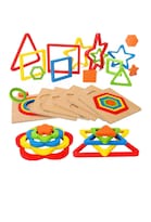 30 Piezas Rompecabezas Figuras Surtidas 3d Bloques Para Niños Xtellar Madera Juegos Niños 1 Años