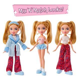 Foto 3 | Foto 3 | Muñeca Bratz Slumber Party Cloe con 2 Pijamas y Accesorios