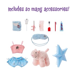 Foto 4 | Foto 4 | Muñeca Bratz Slumber Party Cloe con 2 Pijamas y Accesorios