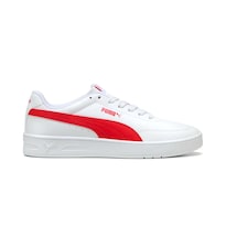Tenis Puma Court Classic Clean Jr Unisex Juvenil Blanco