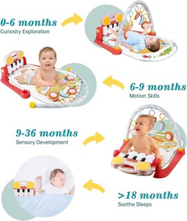 Foto 3 | Foto 3 | Gimnasio para Bebé Aeiou He0636 Piano Rack