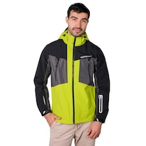 Chamarra Rompevientos Para Hombre Greenlander Con Bolsillos A Prueba De Agua Verde