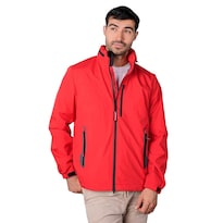 Chamarra Rompevientos Greenlander Roja para Hombre