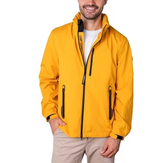 Foto 2 | Foto 2 | Chamarra Rompevientos Para Hombre Con Gorro Y Bolsillo Interno Greenlander Amarillo