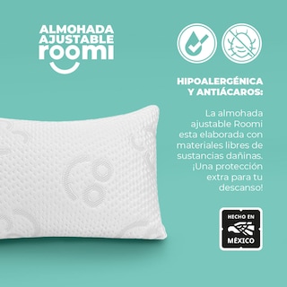 Foto 4 | Foto 4 | Almohada Ajustable De Memory Foam Roomi