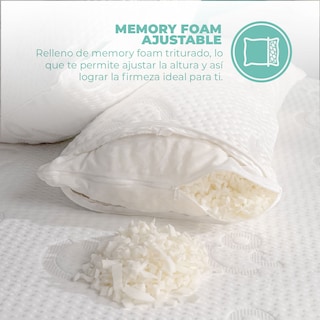 Foto 6 | Foto 6 | Almohada Ajustable De Memory Foam Roomi