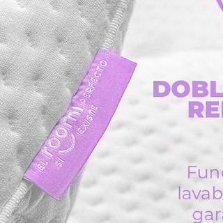 Foto 6 | Foto 6 | Almohada Ajustable 2 Pack De Memory Foam Roomi