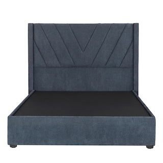 Foto 2 | Foto 2 | Cabecera Dicasa Aurora + Base Cama Color Steel Blue Individual