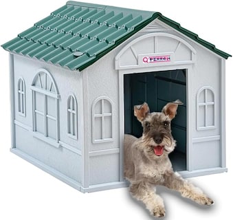 Foto 1 | Foto 1 | Casa Para Perro Q Perrón Raza Chica Impermeable Color Verde