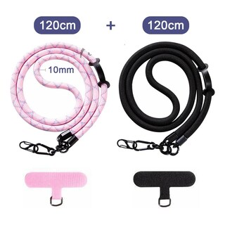 Foto 2 | Foto 2 | Colgantes Y Correas Celular Cuerpo Moda Ajustable 10mm Eo Safe Imports Esi-23544 Multicolor 2pzs