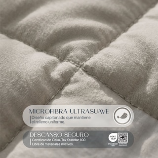 Foto 2 | Foto 2 | Edredón Duvet Esquimal Taupe Matrimonial