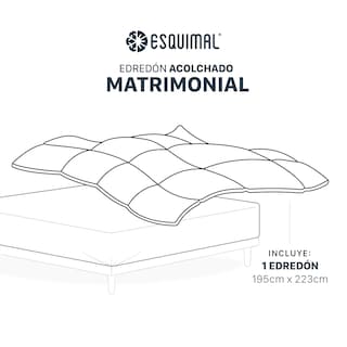 Foto 5 | Foto 5 | Edredón Duvet Esquimal Taupe Matrimonial