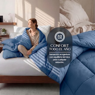 Foto 3 | Foto 3 | Edredón Duvet Esquimal Azul Pizarra King Size