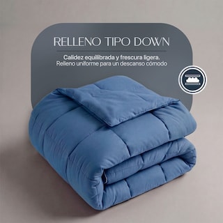 Foto 4 | Foto 4 | Edredón Duvet Esquimal Azul Pizarra King Size