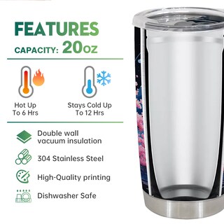 Foto 3 | Foto 3 | Taza De Café Travel Tumbler Oasisdream De Acero Inoxidable De 600 Ml - Venta Internacional.