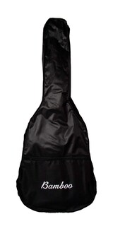 Foto 8 | Foto 8 | Guitarra Bamboo Electroacustica Blanca Linden 40 Con Funda