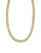 Cadena Fonelli Cadh14 Oro Amarillo 14k 60cm Tejido Barbado De Alto Calibre 4.2mm