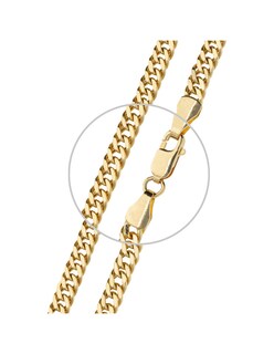 Foto 3 | Foto 3 | Cadena Fonelli Cadh14 Oro Amarillo 14k 65cm Tejido Barbado De Alto Calibre 4.2mm