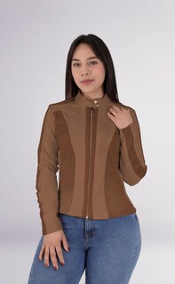 Foto 2 | Foto 2 | Chamarra Vinipiel Sea Brazil para Mujer