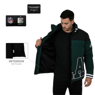 Foto 4 | Foto 4 | Chamarra Nfl Para Caballero Philadelphia Eagles 100% Oficial