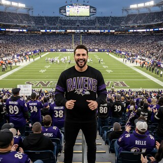 Foto 3 | Foto 3 | Sudadera NFL Baltimore Ravens para Hombre