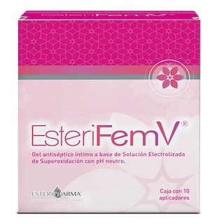 Foto 3 | Foto 3 | Esterifemv Gel Antiséptico Íntimo Caja De 10 Aplicadores De 5g