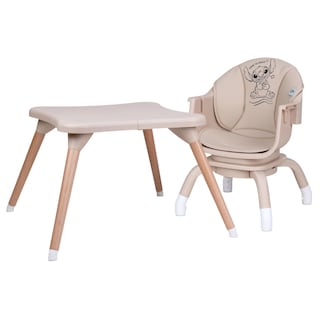 Foto 5 | Foto 5 | Silla Alta Periquera con Giro 360° Arnés de 5 Puntos 7 En 1