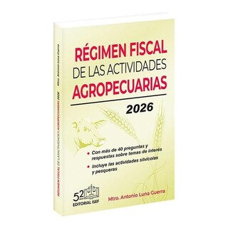 Foto 1 | Foto 1 | Régimen Fiscal De Las Actividades Agropecuarias 2026