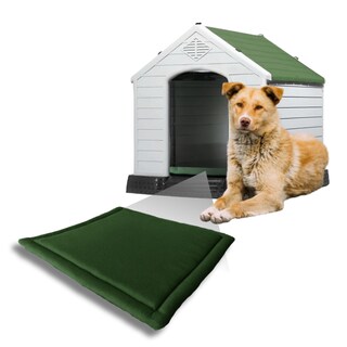 Foto 1 | Foto 1 | Casa Con Colchoneta Q Perrón Para Raza Mediana Color Verde