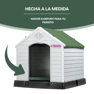 Foto 4 | Foto 4 | Casa Con Colchoneta Q Perrón Para Raza Mediana Color Verde